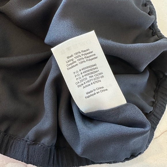 Aritzia Wilfred Free Black Spaghetti Cropped Tank Top - Picture 6 of 6